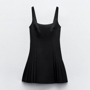NWT Zara Short Pleated Tennis Dress